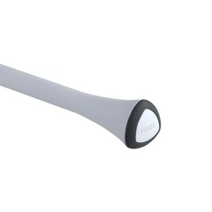 Clorox Toilet Plunger with Hideaway Holder Caddy 1-Pack, White/Grey