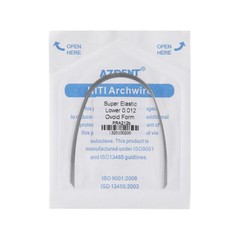 AZDENT Dental Orthodontic Brackets Braces /Supper Elastic Niti Arch Wires