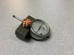 South Bend 9/10K metal lathe carriage Dial Indicator Holder! Clasp Type
