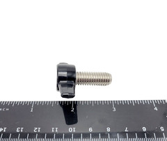 3/8″ x 1″ Thumb Screw T Bolts Black Tee Wing Clamping Knob Stainless Pack of 2