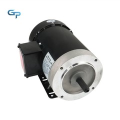 2 HP General Electric Motor 3 Phase 56C Frame 1800 RPM TEFC 230 / 460 Volt New