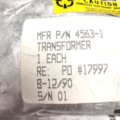 5950-01-330-0578 Power Transformer 4563-1 5950013300578