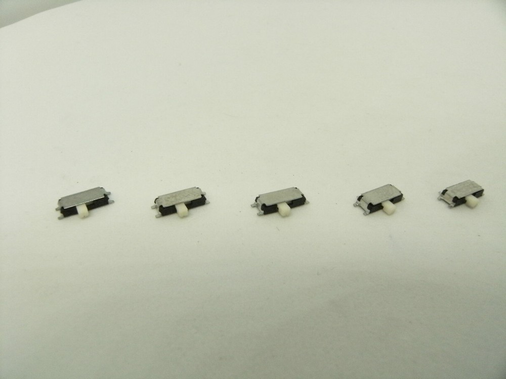5x Pack Lot Small Micro Nano Mini Slide Slider Toggle Switch On Off Power Button