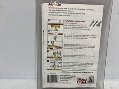 Sioux Chief 601-G20CV Valve Tee 5/8″x1/4″ OD Compression Brass