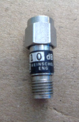WEINSCHEL 3T / 10dB SMA RF ATTENUATOR SMA Male to SMA Female