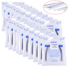 AZDENT Dental Orthodontic Stainless steel Arch Wire (rectangular) Natural Form