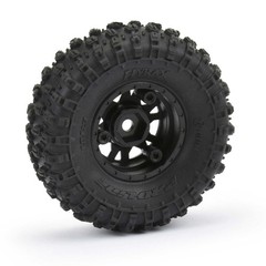 Pro-Line Racing 1/24 Hyrax F/R 1.0 Trs Mountd 7Mm Blk Impulse 4 Pro1019410 Rc