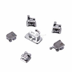 5X Brackets de Autoligado Ortodoncia Dental MBT 0.022 Ganchos 345 monobloque
