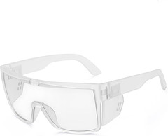 Transition Photochromic Safety Glasses for Men Women Wrap around Safety Glasses