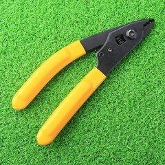 CFS-3 Fiber Optic Stripper with Ergonomic Grip, 5.9 Inches, Aluminum, Yellow