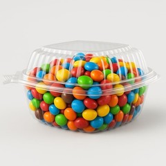 Dart C53PST1 5.3″ ClearSeal Hinged Clamshell Container – 13.8oz – Case of 500