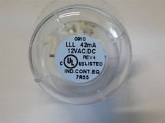 Auer 893004404 LLL Clear Continuous Light LED Bulb for BA15d Bases IP40 12V