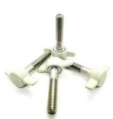 5/16″ Thumb Screw T Bolts Gray Butterfly Clamping Knob Multiple Sizes Stainless