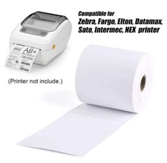 4 Rolls 4×6 Direct Thermal Shipping Labels – 250 Per Roll – 1000 Labels USPS UPS