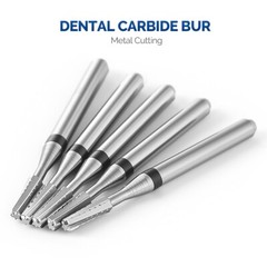 USA Dental Tungsten Carbide Burs FG 1.6mm Metal Cutting for High Speed Handpiece