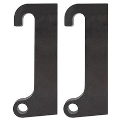 1 Pair Blank Quick Attach Loader Mounts For Cat IT28 Loader mounts Steel