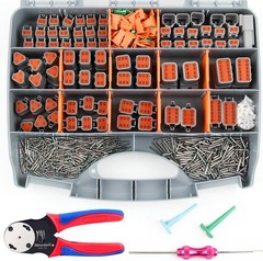 Connector Kit + Crimper Tool – 504 Pcs