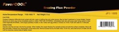 FAVORCOOL JFB-102S 1/2 lb Brazing Flux powder for Silver Phos Copper Welding Rod
