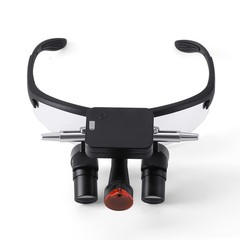 4.0X Dental Surgical Medical Loupes Magnifier Binocular Ergo+5w LED Headlight