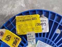 SEA Wire and Cable M85485/12-22T1A 22/1 Tin Plated Copper ETFE 1000 ft