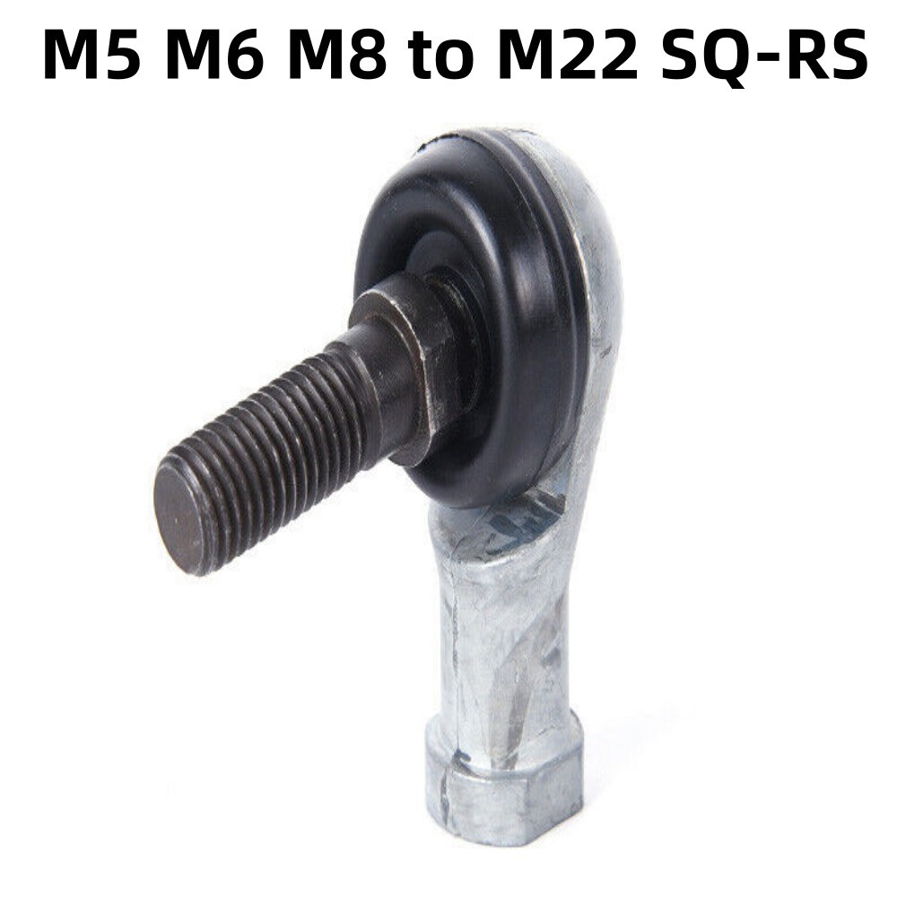 M5 M6 M8 to M22 SQ-RS Right Angle Ball Head Joint Rod End Bearing Right Thread