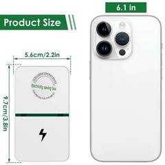 2PcsEnergy Saving Device Stopwatt Electricity Saving Box Stabilize VoltageDevice