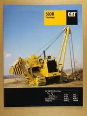 1990s Caterpillar CAT Heavy Equipment 20 BROCHURE LOT