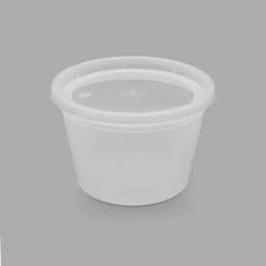 Karat 16oz PP Plastic Injection Molded Deli Containers & Lids – 240 ct