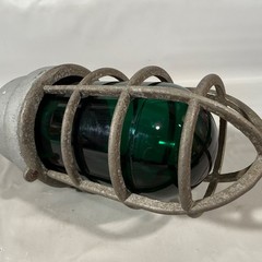 Vintage Industrial Explosion Proof Crouse Hinds Light Green Steam Punk VDA-175M5