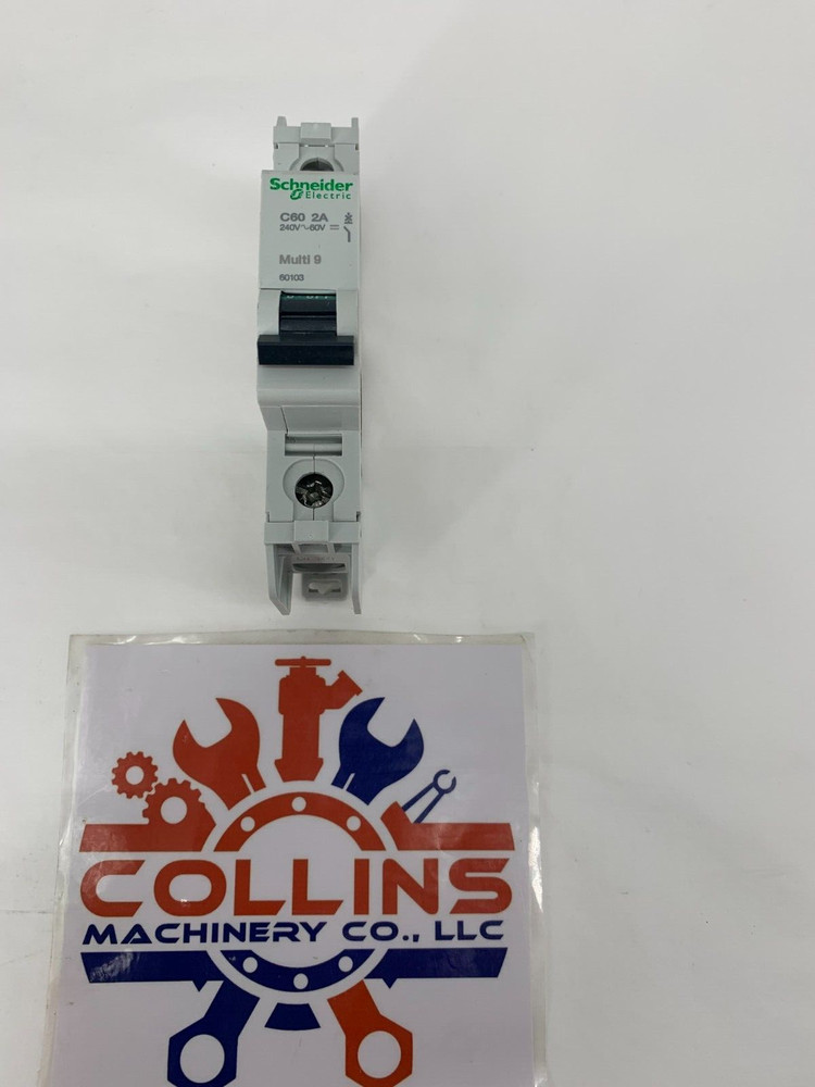 NEW Schneider Electric 60103 Multi9 C60 1P 2A 120/240V 10kA Circuit Breaker