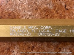 LOT OF 6 NEW OLD STOCK Daniels DMC Removal Tool DRK125-23 FREE SHIPPING