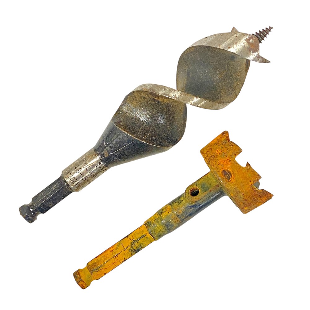 Milwaukee 48-13-6557 1 1/2 x 7 in Ship Auger and 1 3/4 x 4.5 in Selfeed Bits 2Pc