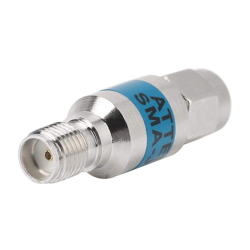 2W SMA-JK attenuator male-female RF Attenuator Ternary alloy DC- 6GHz 50ohm 6dB