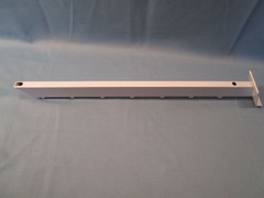 Slated Wall TIERED CLOTHES HANGER DISPLAY commercial rack hook