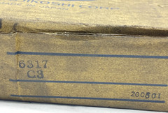 Nachi 6317 C3 Ball Bearing Deep Groove 85mm ID X 180mm OD X 41mm