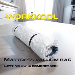 Vacuum Mattress Bag for moving, Vacuum Sealed Bags for Mattress Storage, Matt…