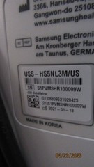 Samsung HS50 w/ 2 Probes: CA2-9AD and EVN4-9