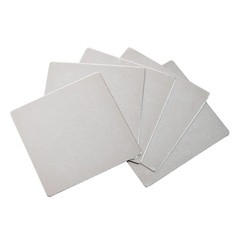 304 Stainless Steel Plate Metal Engraving Blank 4×4 Inch 5 PCS