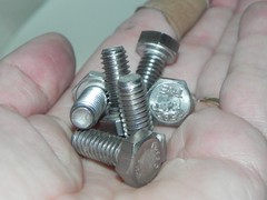 6) 5/16-18×3/4″ & 12) 5/16-18×1″ & 9) 5/16-18×7/8″ SS18-8, Hex Head Cap Screw