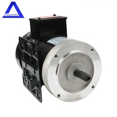 2 HP 3 Phase General Electric Motor 56C Frame 1800 RPM TEFC 230 / 460 Volt