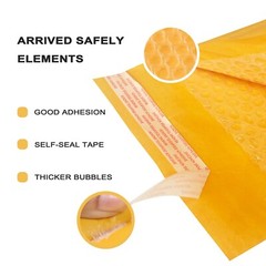 100 #2 8.5×12 Kraft Bubble Mailers Padded Envelopes Shipping Case 8.5″x12″