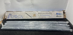 (QTY 4) Mixrite By Atosa MWSPE74 74″ Epoxy Posts ONLY, Slate Gray