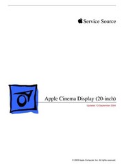 ⭐️ Apple Cinema Display 20 Inch Service Repair Manual PDF on a USB Flash Drive