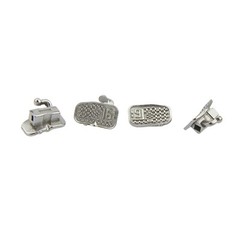 Dental Orthodontic Buccal Tubes 1st 2nd Molar tube Roth MBT 022 Bondable Mesh