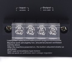 10000W Variable Voltage Regulator Dimmer Motor Speed Controller AC 110V SCR New