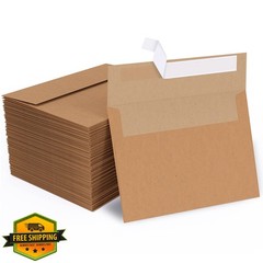 Goefun Brown A7 5.25×7.25″ Kraft Envelopes 1000pk