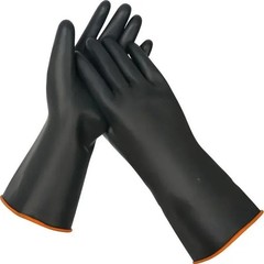 Heavy Duty Rubber Gloves Chemical Resistant Acid Alkali Safety Work Gloves