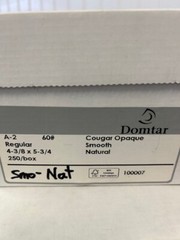 Domtar Envelopes A-2 Cougar Opaque Smooth Natural 4 3/8 x 5 3/4. 250 qty
