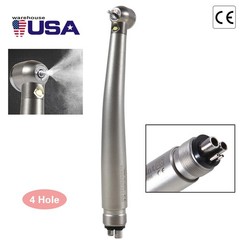 NSK STYLE Dental LED E-generator Fiber Optic High Speed Handpiece Turbine 4 Hole