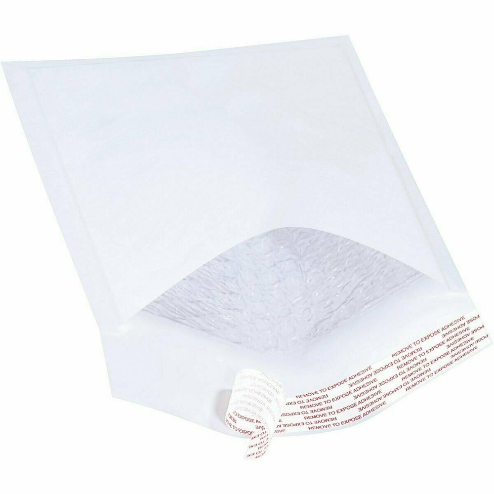 50 #0 6×10 Kraft White Paper Padded Bubble Envelopes Mailers Case 6″x10″